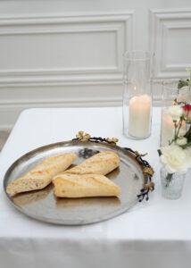 Orchid Round Platter (Black)