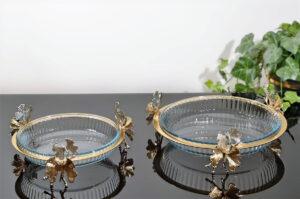 Deep round butterfly plate (medium)