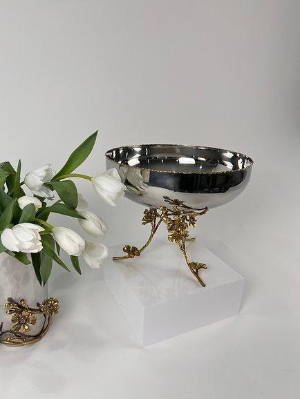 Jasmine Large Bowl (Silver)