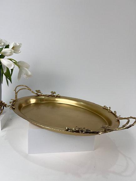 Jasmine Tray/Platter (Gold)