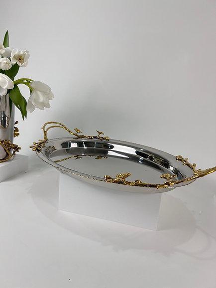 Jasmine Tray/Platter (Silver)