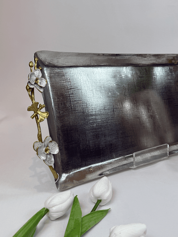 Orchid Rectangular Tray (Small)