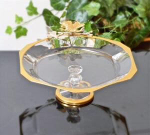 Round butterfly plate with stand