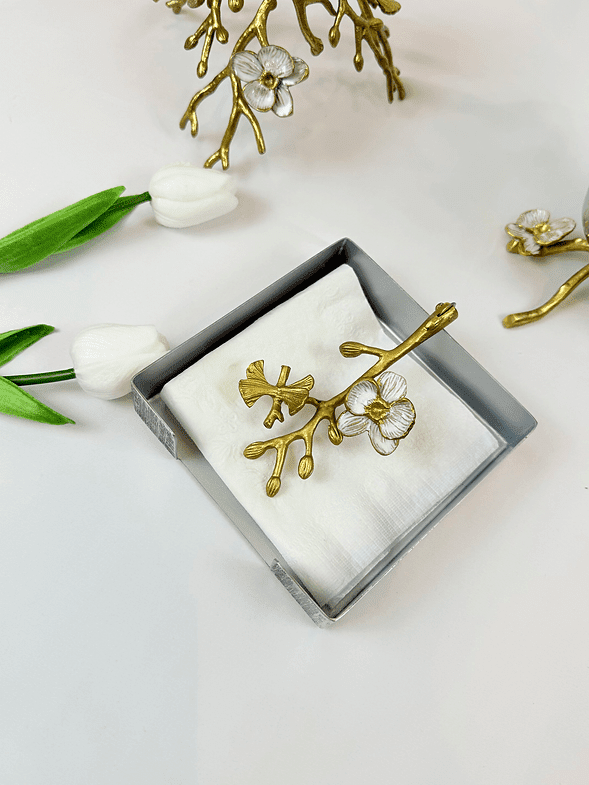 Orchid Square Napkin Holder