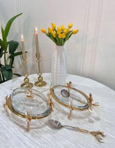 White Lily Oval Deep Serving Platter, 1 Piece, Without Lid