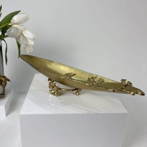 IMG_5579 Jasmine Narrow Platter (Gold)